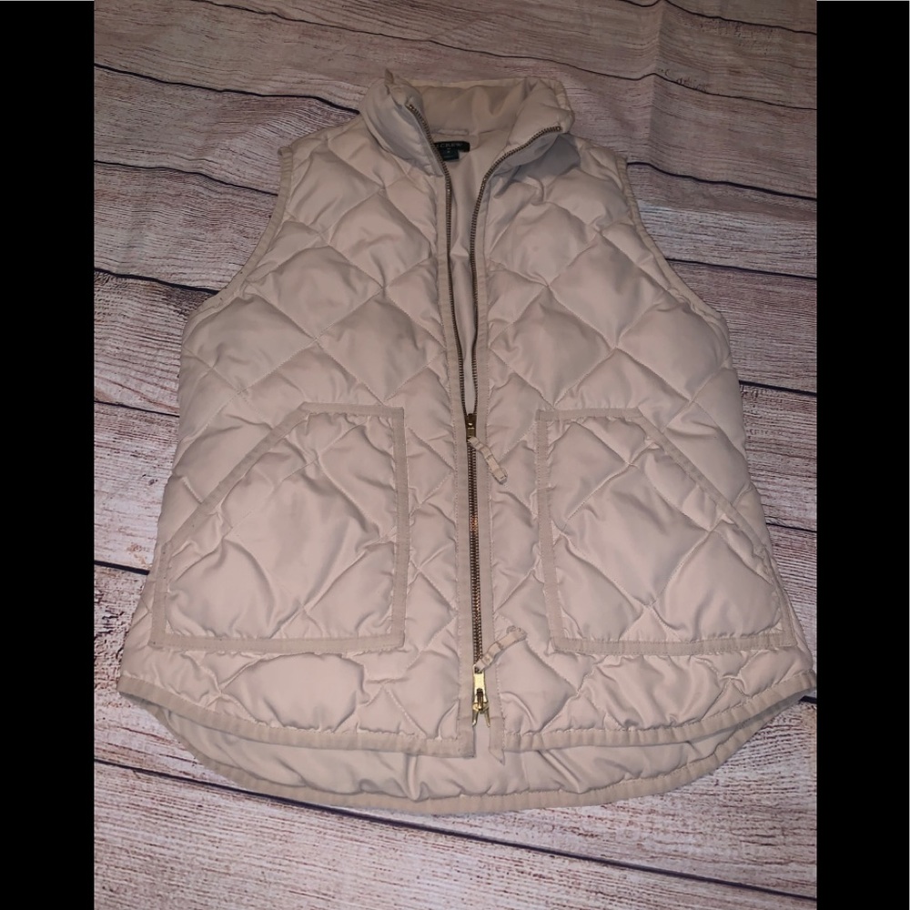 J.Crew Small Vest Tan